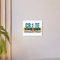 CREATE WITH MELANIE ROSE Metal Art Sign, custom wall art, personalized gift, personalized home decor