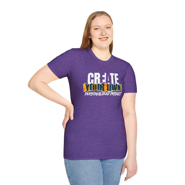 CREATE WITH MELANIE ROSE Unisex Softstyle T-Shirt, custom tee, personalized t-shirt, custom t-shirt, personalized tee