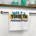 CREATE WITH MELANIE ROSE Face Towel, bathroom towel, custom towel, personalized decor, personalized towel, personalized gift