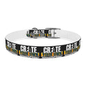 CREATE WITH MELANIE ROSE Dog Collar, custom pet collar, personalized pet collar