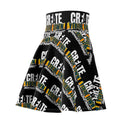 CREATE WITH MELANIE ROSE Women's Skater Skirt (AOP), custom color, custom skirt, personalized skirt