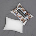 Family Collage Lumbar pillow, Spun Polyester Lumbar Pillow, custom throw pillow, home gifts, home decor, gifts