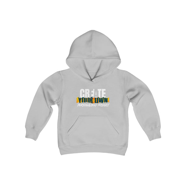 CREATE WITH MELANIE ROSE Youth Heavy Blend Hooded Sweatshirt, Custom hoodie, personalized hoodie