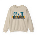 CREATE WITH MELANIE ROSE Unisex Heavy Blend™ Crewneck Sweatshirt, custom sweatshirt, personalized sweatshirt