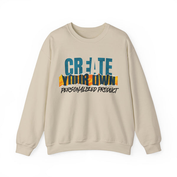 CREATE WITH MELANIE ROSE Unisex Heavy Blend™ Crewneck Sweatshirt, custom sweatshirt, personalized sweatshirt