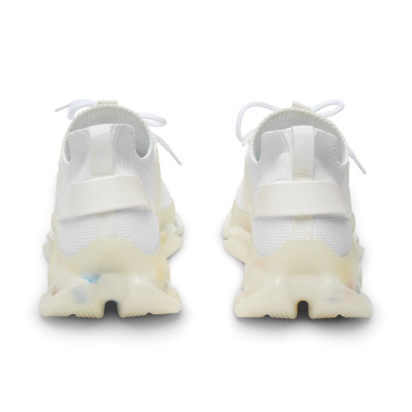 CREATE WITH MELANIE ROSE Men's Mesh Sneakers, custom shoes, personalized shoes., personalized sneakers