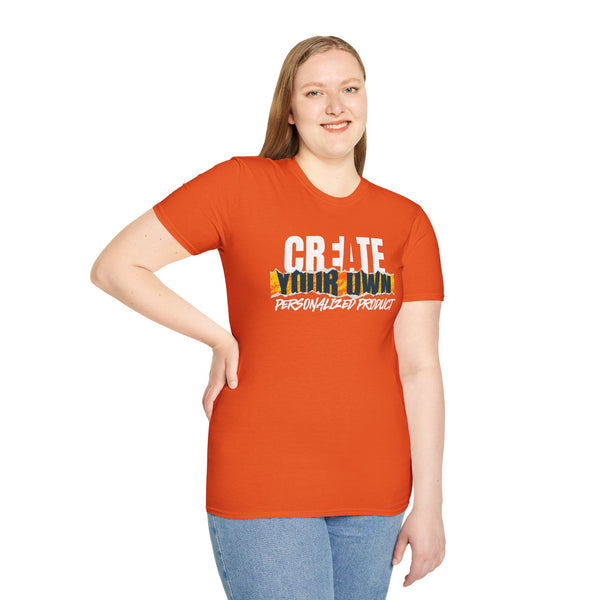 CREATE WITH MELANIE ROSE Unisex Softstyle T-Shirt, custom tee, personalized t-shirt, custom t-shirt, personalized tee