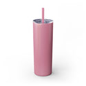 DESIGN YOUR OWN Skinny Tumbler with Straw, 20oz, drinkware, custom cup, home gifts