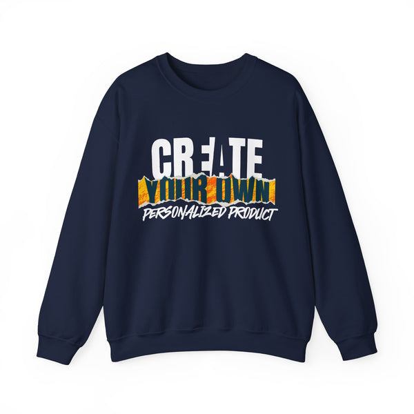 CREATE WITH MELANIE ROSE Unisex Heavy Blend™ Crewneck Sweatshirt, custom sweatshirt, personalized sweatshirt