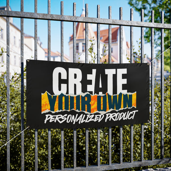 CREATE WITH MELANIE ROSE Vinyl Banners, custom banner, personalized banner