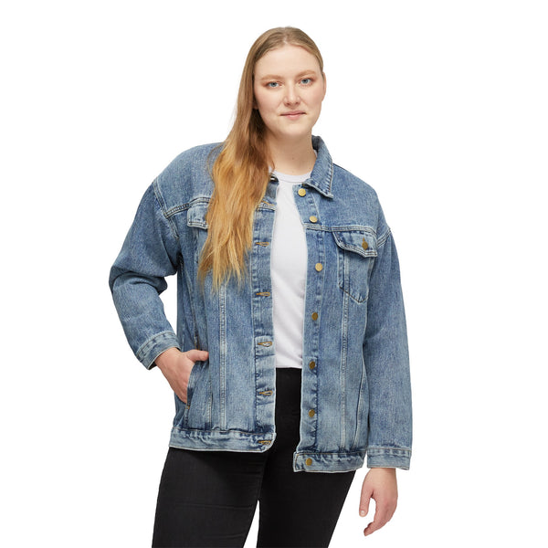 DESIGN YOUR OWN Women's Denim Jacket, custom jacket, personalized jean jacket