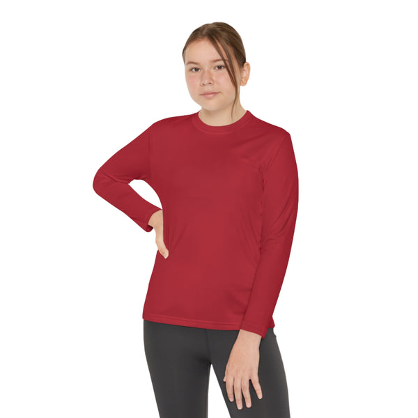 DESIGN YOUR OWN Youth Long Sleeve Competitor Tee, custom tee, personalized tee, custom t-shirt