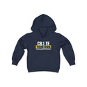 CREATE WITH MELANIE ROSE Youth Heavy Blend Hooded Sweatshirt, Custom hoodie, personalized hoodie