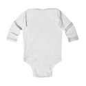 CREATE WITH MELANIE ROSE Infant Long Sleeve Bodysuit, custom onesie, personalized onesie