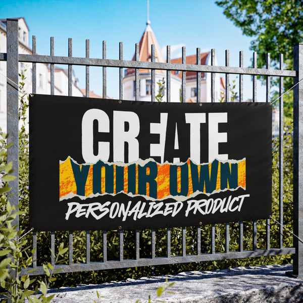 CREATE WITH MELANIE ROSE Vinyl Banners, custom banner, personalized banner