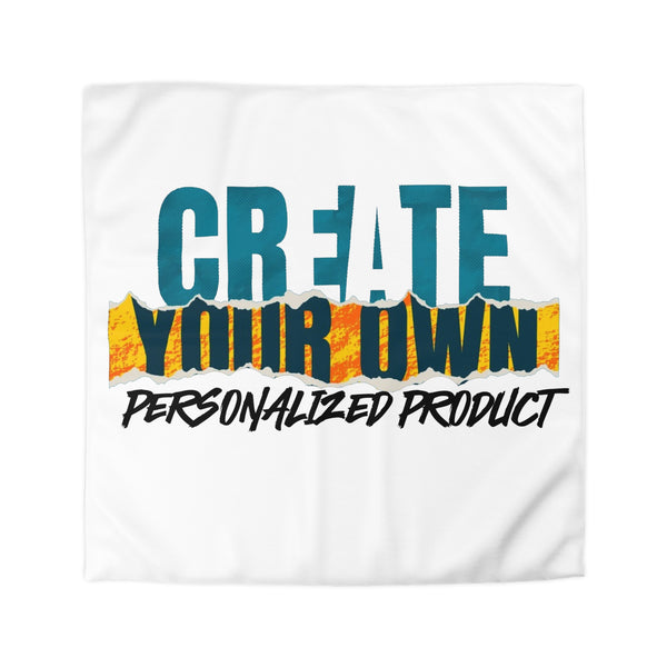 CREATE WITH MELANIE ROSE Microfiber Duvet Cover, custom blanket, custom duvet, personalized blanket, personalized gift