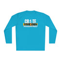 CREATE WITH MELANIE ROSE Unisex Lightweight Long Sleeve Tee, custom tee, personalized tee, custom t-shirt, personalized t-shirt