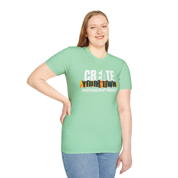 CREATE WITH MELANIE ROSE Unisex Softstyle T-Shirt, custom tee, personalized t-shirt, custom t-shirt, personalized tee