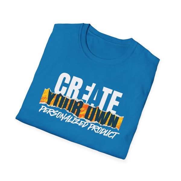 CREATE WITH MELANIE ROSE Unisex Softstyle T-Shirt, custom tee, personalized t-shirt, custom t-shirt, personalized tee