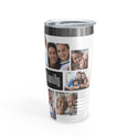 Family Collage Ringneck Tumbler, 20oz, travel mug, custom travel mug, travel coffee mug, coffee mug, drinkware