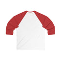 CREATE WITH MELANIE ROSE Unisex 3\4 Sleeve Baseball Tee, custom tee shirt, personalized tee shirt