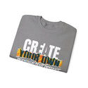 CREATE WITH MELANIE ROSE Unisex Heavy Blend™ Crewneck Sweatshirt, custom sweatshirt, personalized sweatshirt