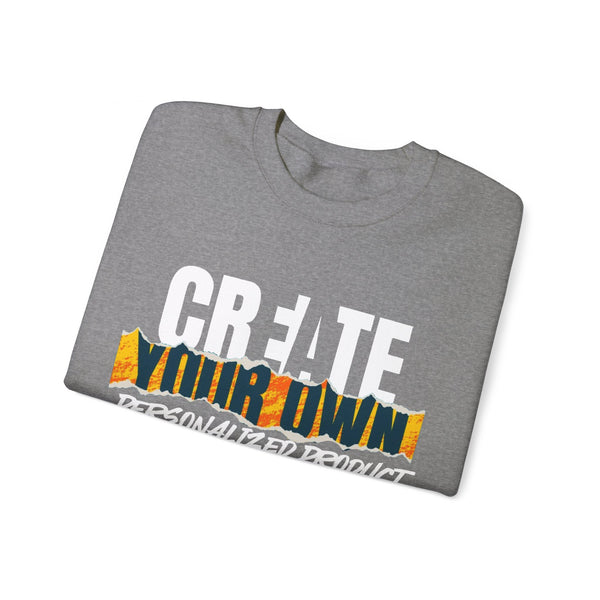 CREATE WITH MELANIE ROSE Unisex Heavy Blend™ Crewneck Sweatshirt, custom sweatshirt, personalized sweatshirt