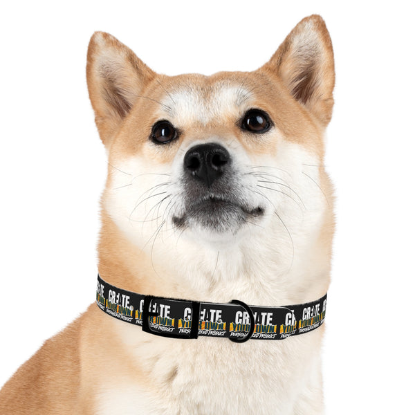 CREATE WITH MELANIE ROSE Dog Collar, custom pet collar, personalized pet collar