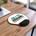 CREATE WITH MELANIE ROSE Mouse Pad With Wrist Rest, custom mouse pad, personalized mouse pad