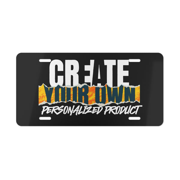 CREATE WITH MELANIE ROSE Vanity Plate, custom license plate, personalized license plate
