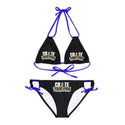CREATE WITH MELANIE ROSE Strappy Bikini Set (AOP), custom swimsuit, custom bikini, personalized bathing suit