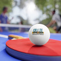 CREATE WITH MELANIE ROSE Ping Pong Balls SET 6 pcs, custom ping pong, personalized gifts