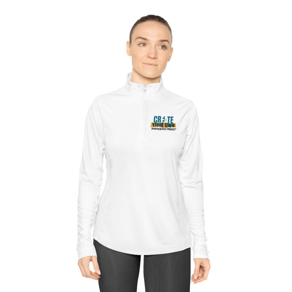 CREATE YOUR OWN Ladies Quarter-Zip Pullover, custom pullover, personalized pullover