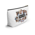 Family Collage Accessory Pouch w T-bottom, make up bag, travel bag, toiletry bag