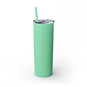 DESIGN YOUR OWN Skinny Tumbler with Straw, 20oz, drinkware, custom cup, home gifts