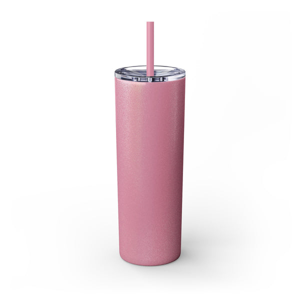 DESIGN YOUR OWN Skinny Tumbler with Straw, 20oz, drinkware, custom cup, home gifts