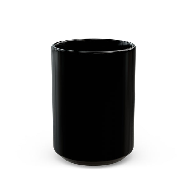 DESIGN YOUR OWN Black Mug (11oz, 15oz), drinkware, custom mug, custom coffee cup, home gifts.