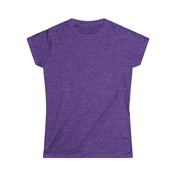 DESIGN YOUR OWN Women's Softstyle Tee, custom tee, fitted tee, personalized tee, personalized t-shirt