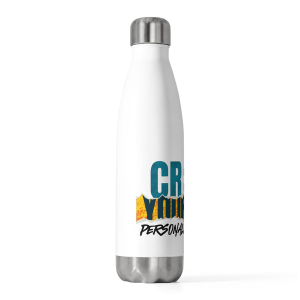 CREATE WITH MELANIE ROSE 20oz Insulated Bottle, custom bottle, custom cup, drinkware, home gifts