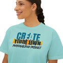 CREATE WITH MELANIE ROSE Women's Boxy Tee
