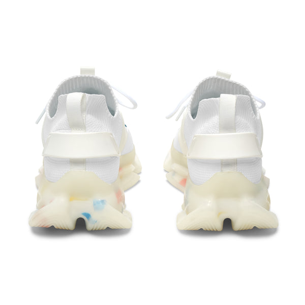 CREATE WITH MELANIE ROSE Women's Mesh Sneakers, custom shoes, personalized shoes, personalized sneakers