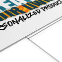 CREATE WITH MELANIE ROSE Plastic Yard Sign, custom yard sign, personalized yard sign