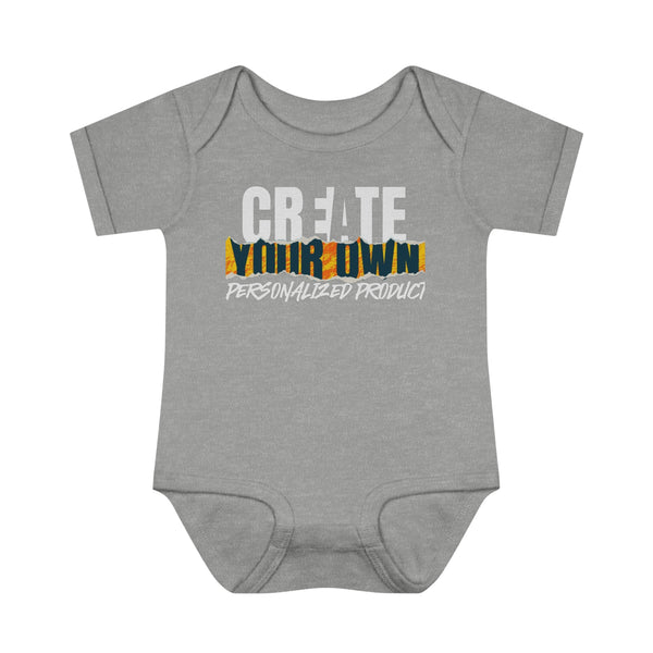 CREATE WITH MELANIE ROSE Infant Baby Rib Bodysuit, custom onesie, personalized onesie, custom baby, personalized baby