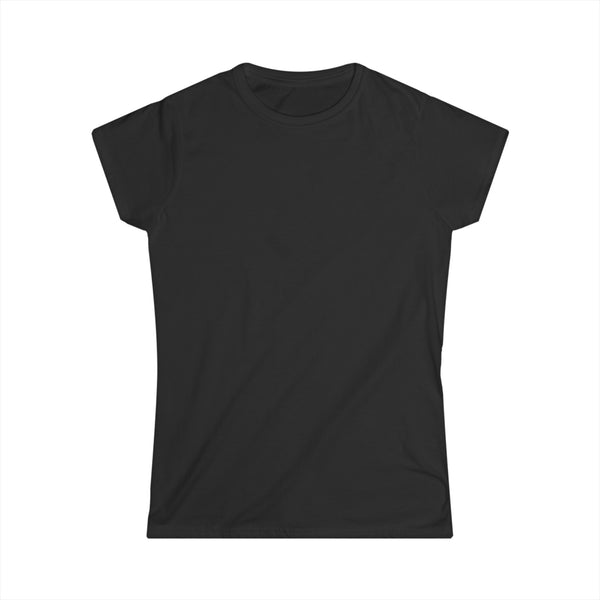 DESIGN YOUR OWN Women's Softstyle Tee, custom tee, fitted tee, personalized tee, personalized t-shirt