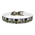 CREATE WITH MELANIE ROSE Dog Collar, custom pet collar, personalized pet collar