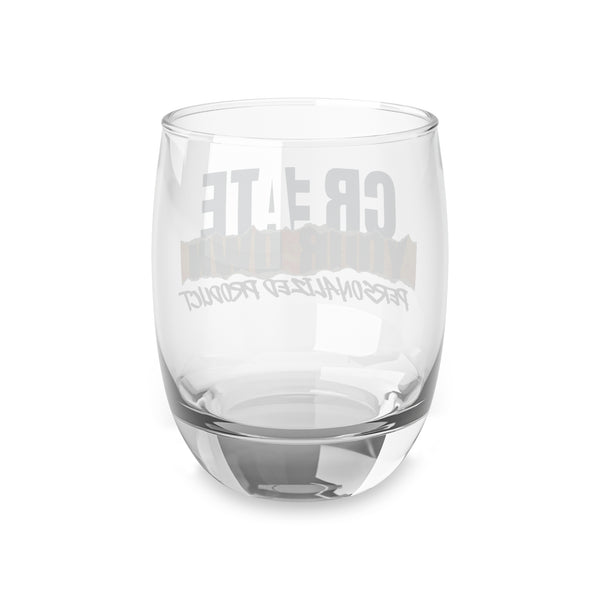 CREATE WITH MELANIE ROSE Whiskey Glass, drinkware, car gift, whiskey gift, home gifts