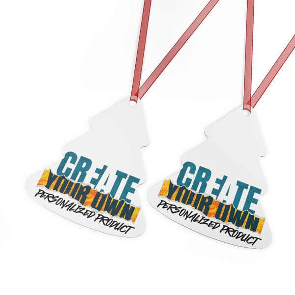 CREATE WITH MELANIE ROSE Metal Ornaments, christmas ornament, holiday ornament, custom ornament, personalized ornament