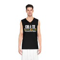 CREATE WITH MELANIE ROSE Basketball Jersey (AOP), custom color, custom Jersey, personalized jersey