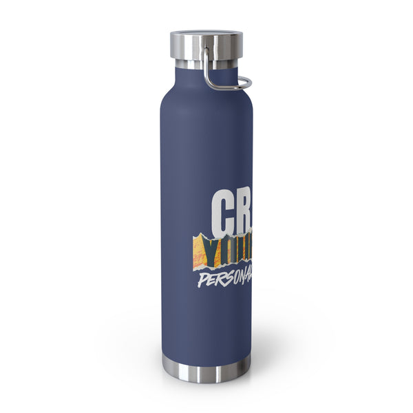 CREATE WITH MELANIE ROSE Copper Vacuum Insulated Bottle, 22oz, drinkware, home gifts