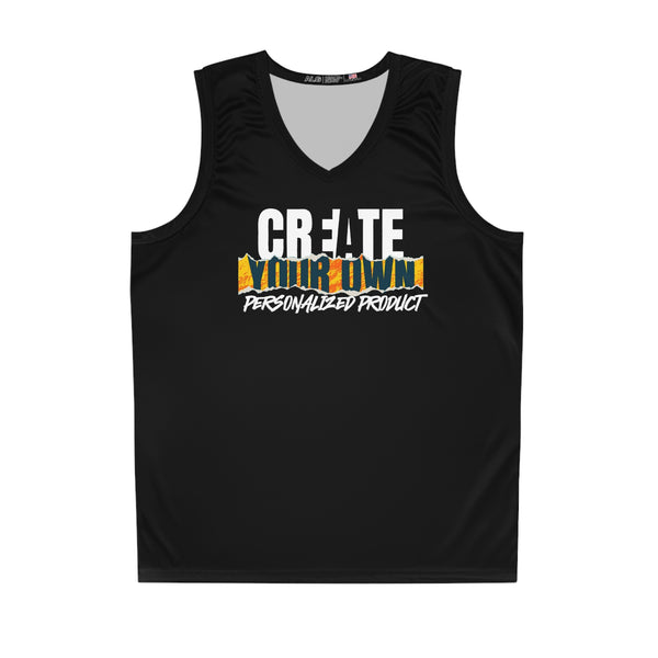 CREATE WITH MELANIE ROSE Basketball Jersey (AOP), custom color, custom Jersey, personalized jersey